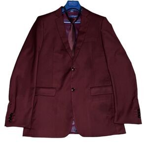 Perry Ellis Boys Solid 4-Pcs Suit Set